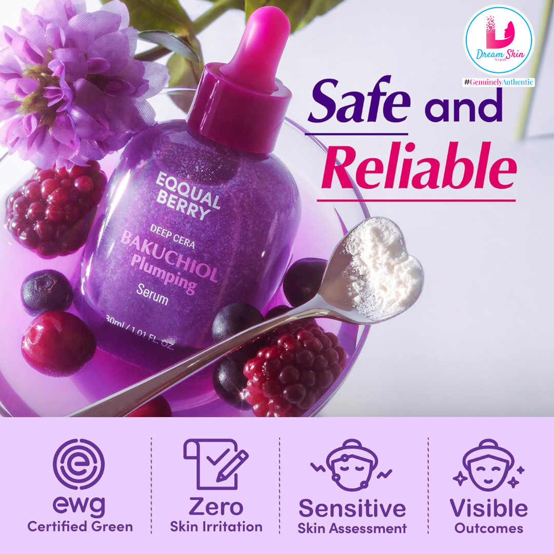 EQQUALBERRY Bakuchiol Plumping Serum [30ml]